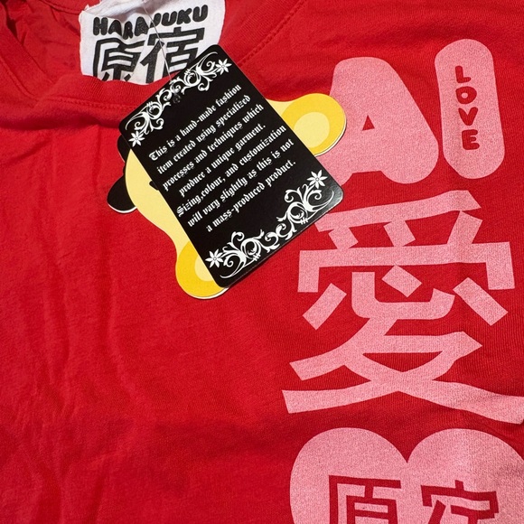 Harajuku Lovers XL Rose Tee | Gwen Stefani - Picture 4 of 4